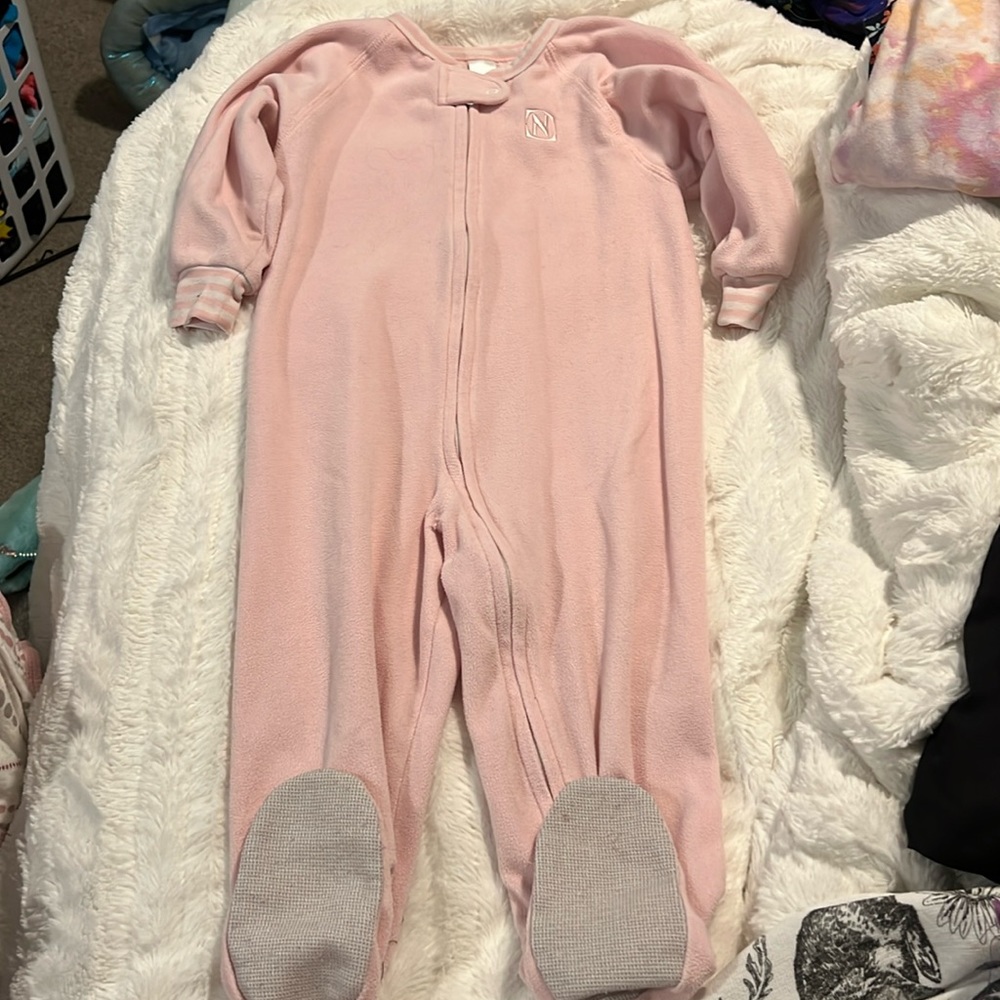 Pink 24m footed Nordstrom sleeper